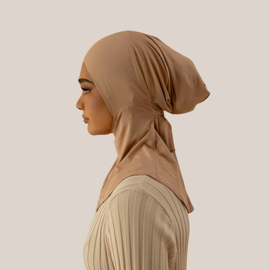 Tan ninja cap