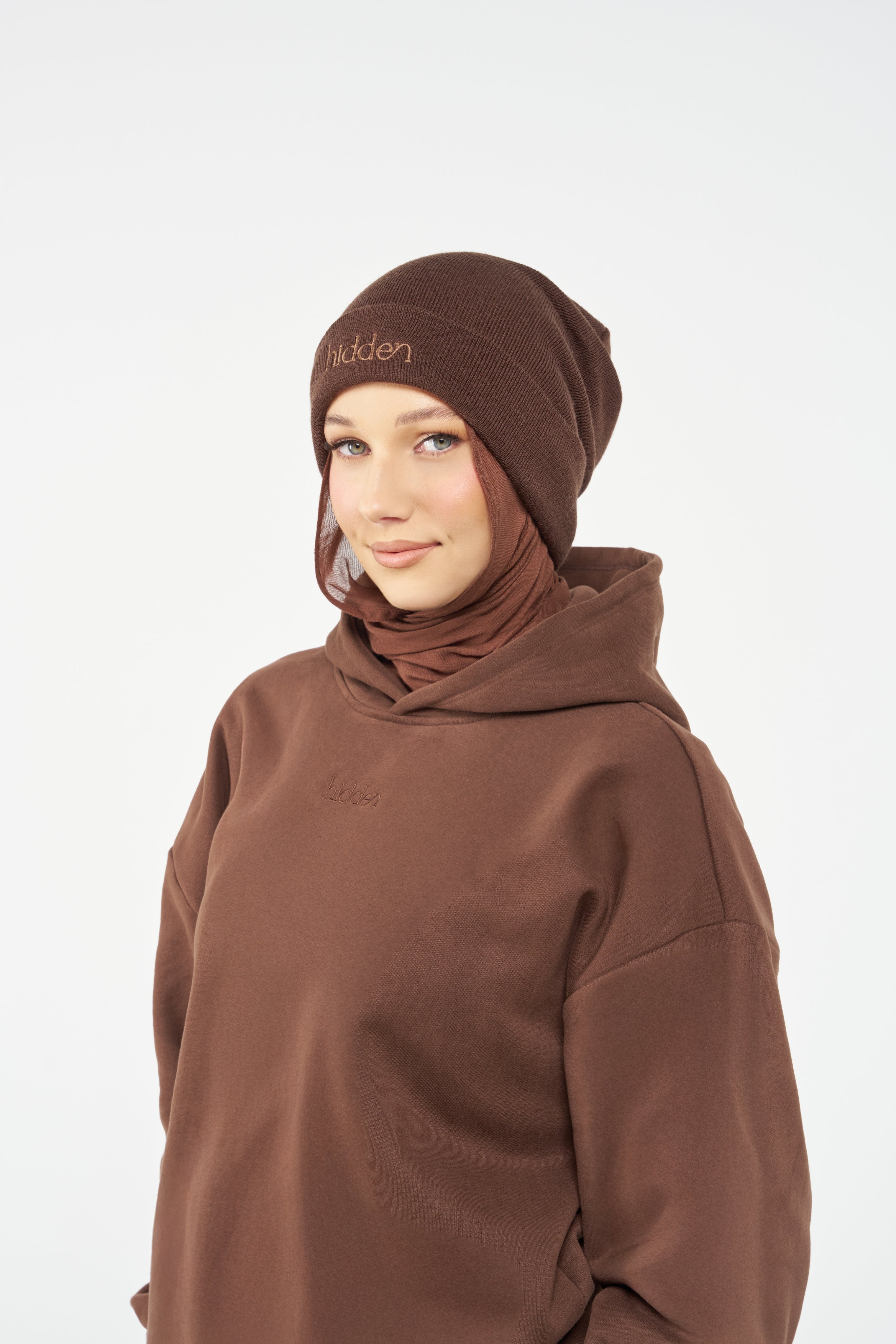 Beanie - Dark Brown