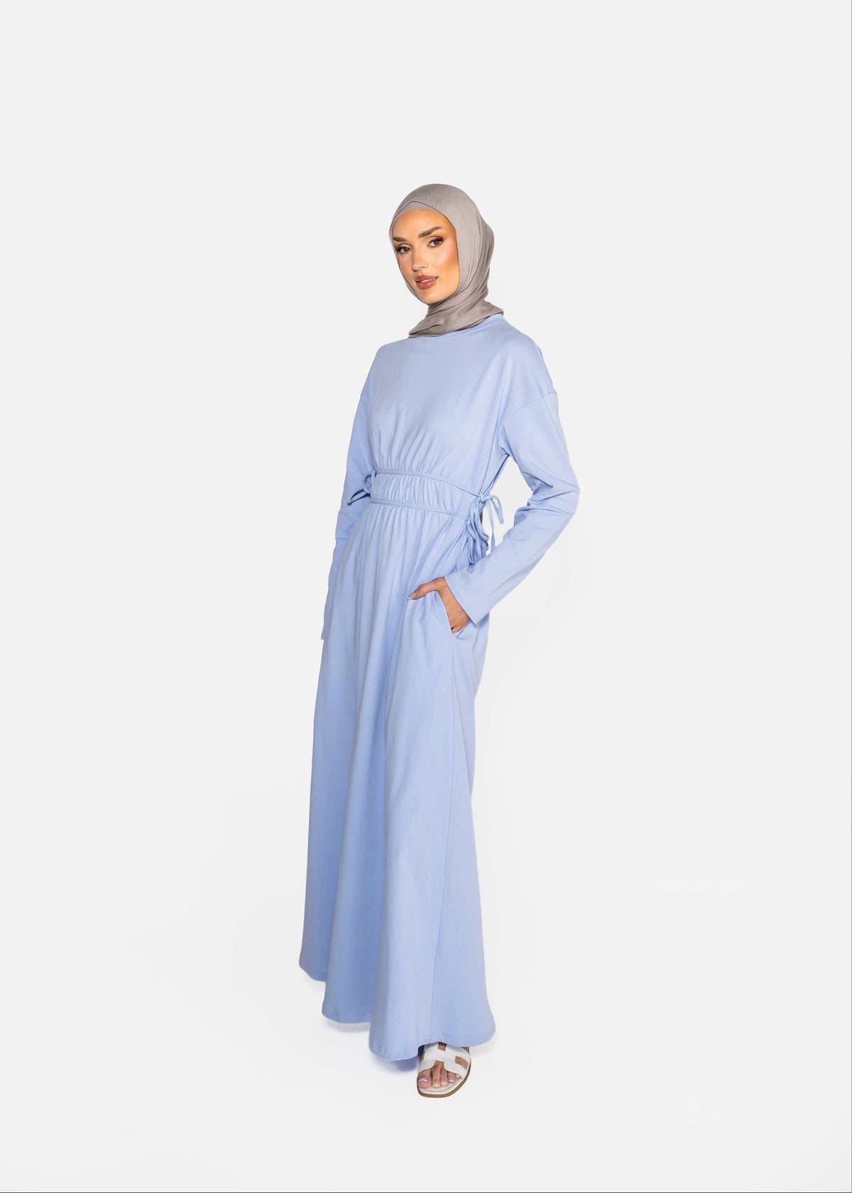Mirelle Dress - Powder Blue