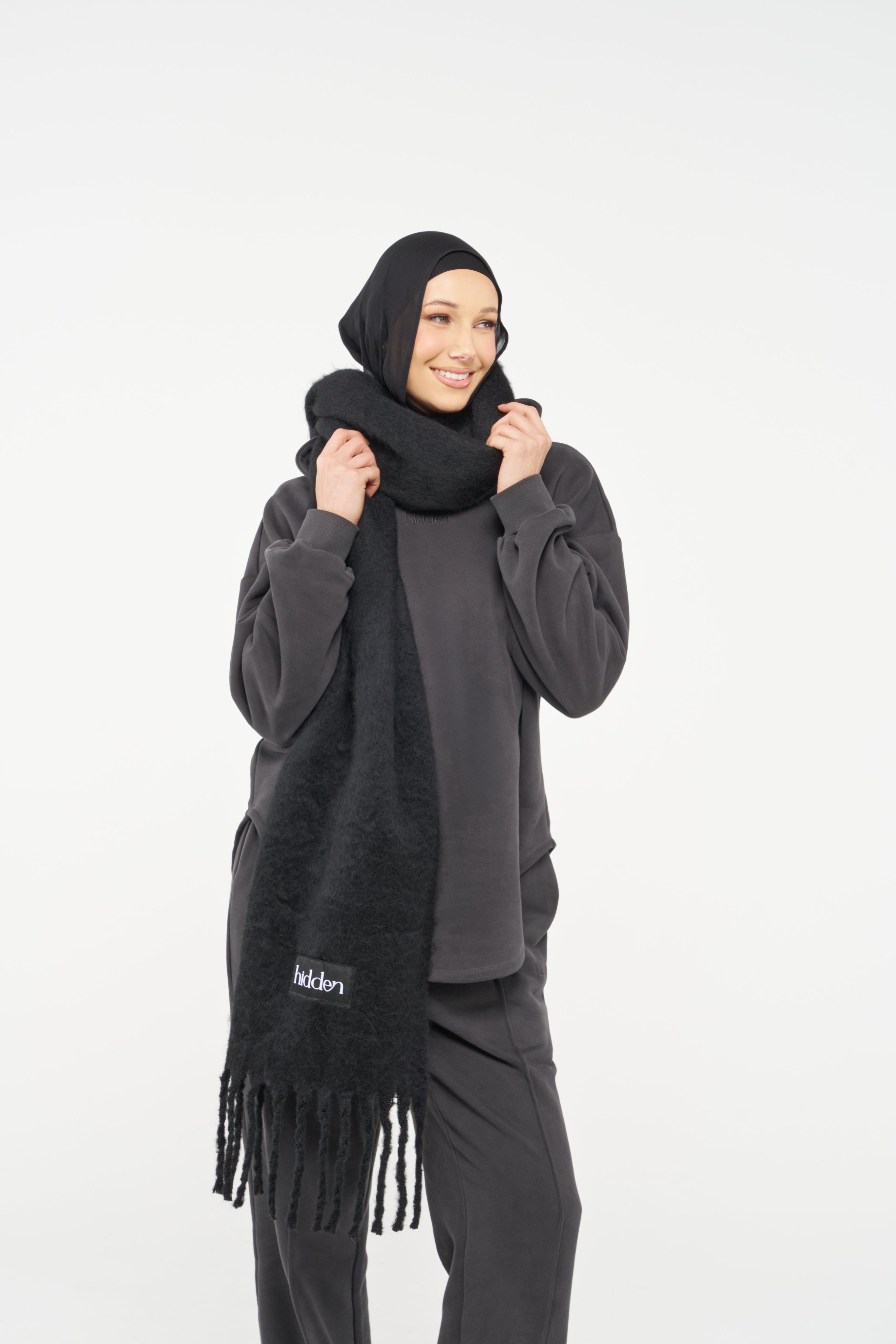 Neck Scarf - Black