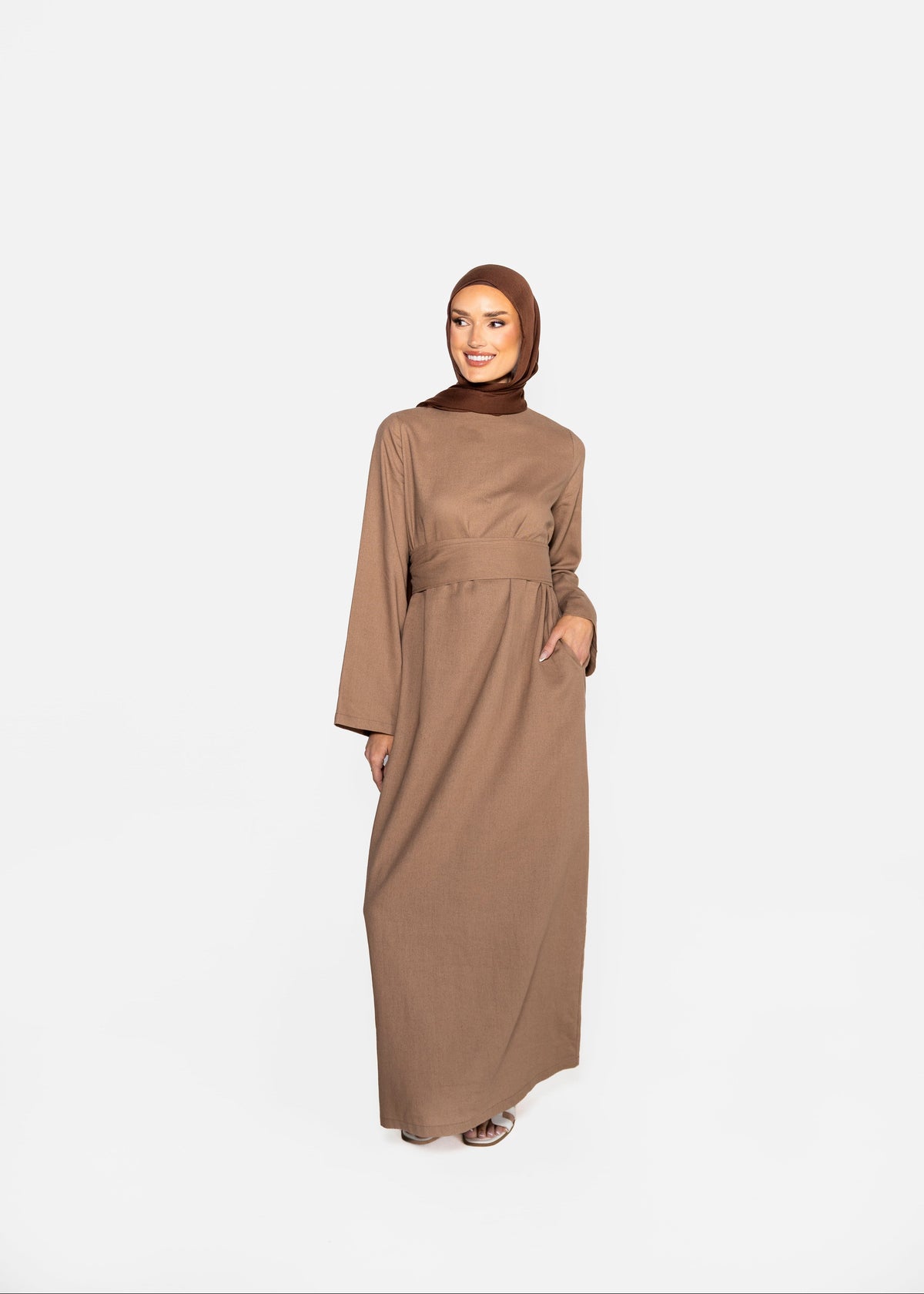 Solene Dress - Latte