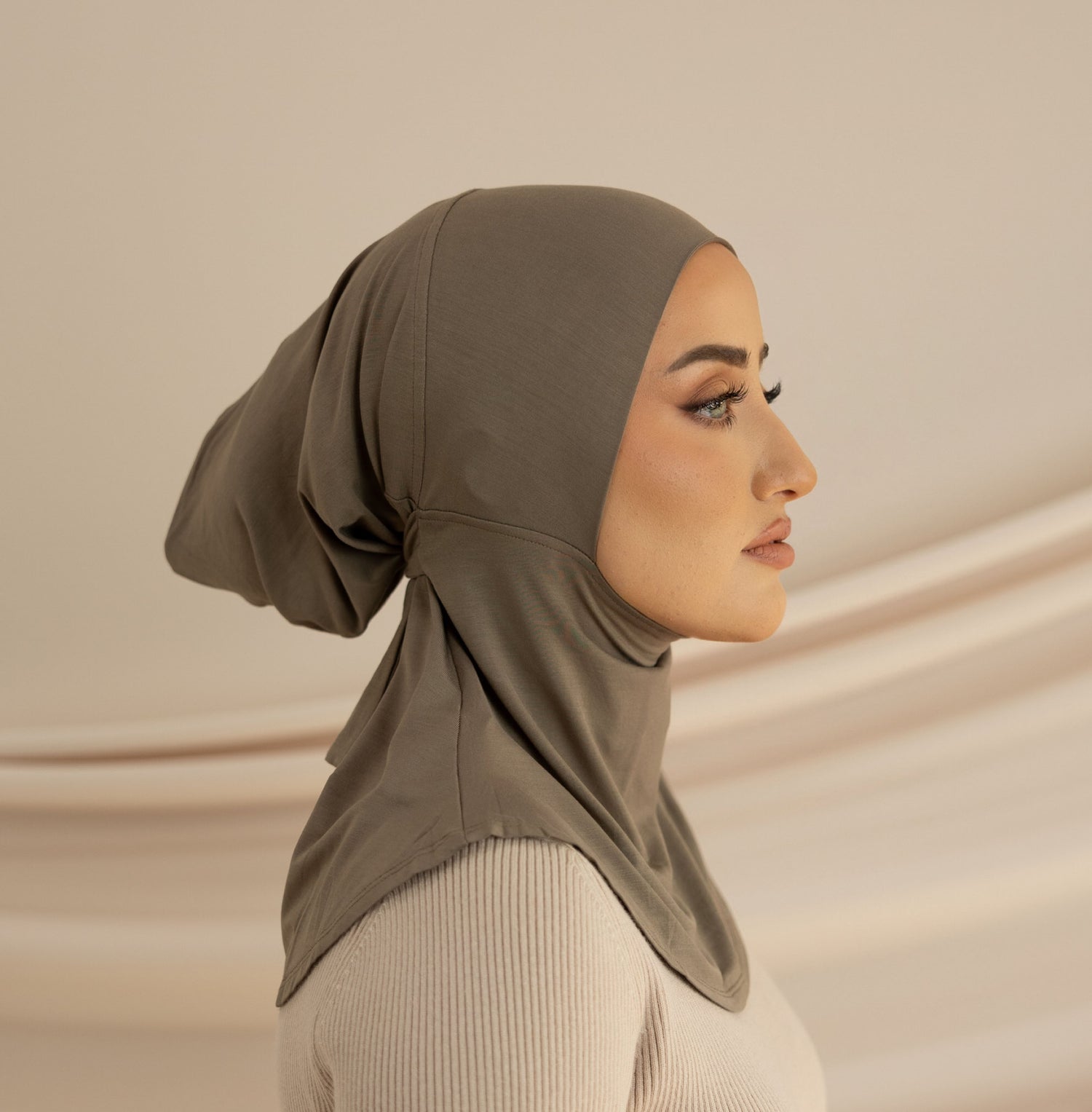 MODAL CEDAR ninja cap hijab set