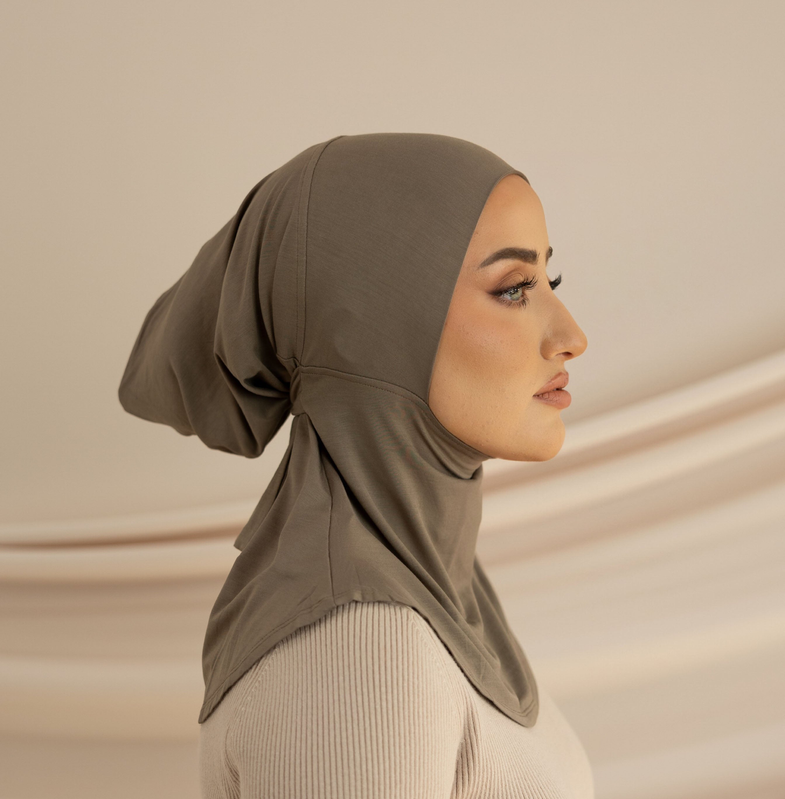 MODAL CEDAR ninja cap hijab set