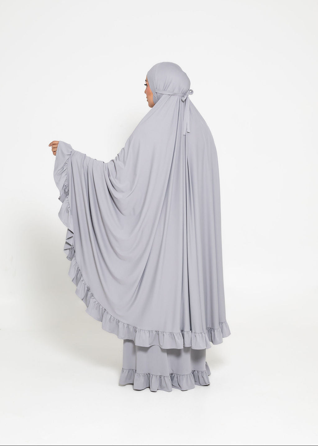 Selah Frill Set - Pebble