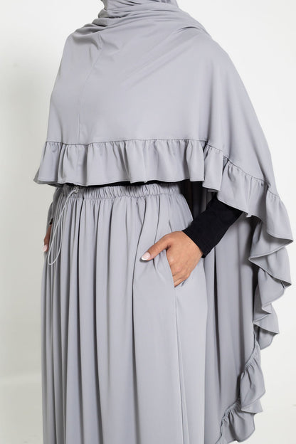 Selah Frill Set - Pebble