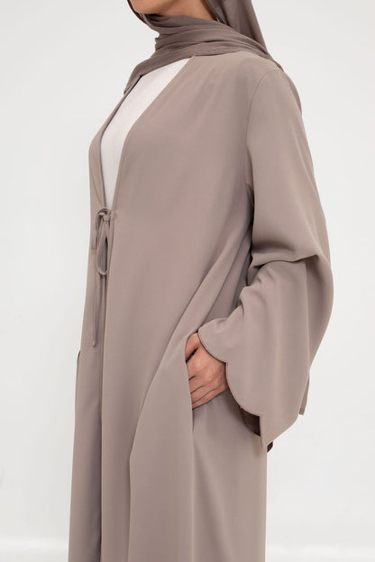 Luna Tie Abaya - Chai