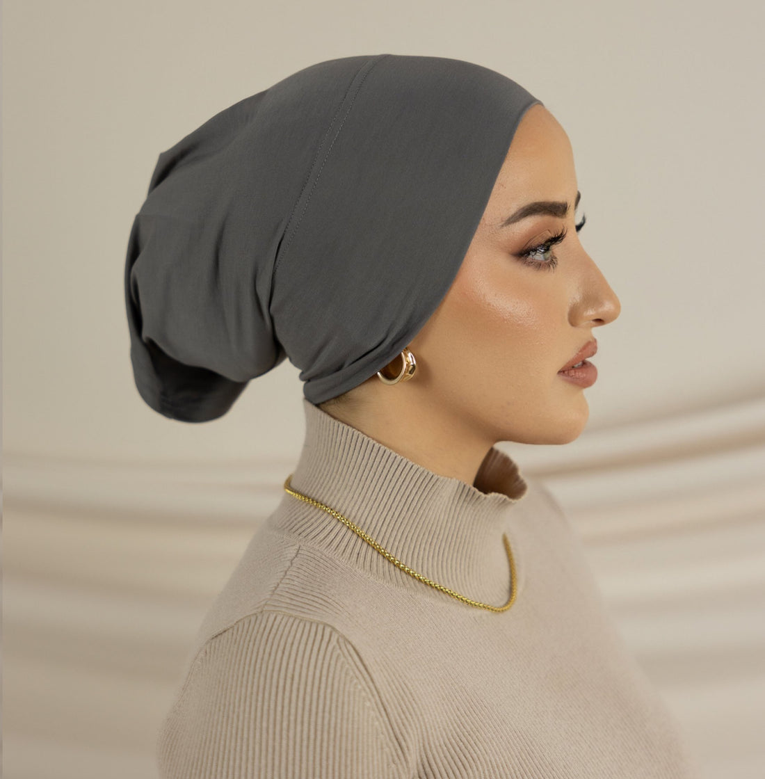 MODAL SHADOW under cap hijab set