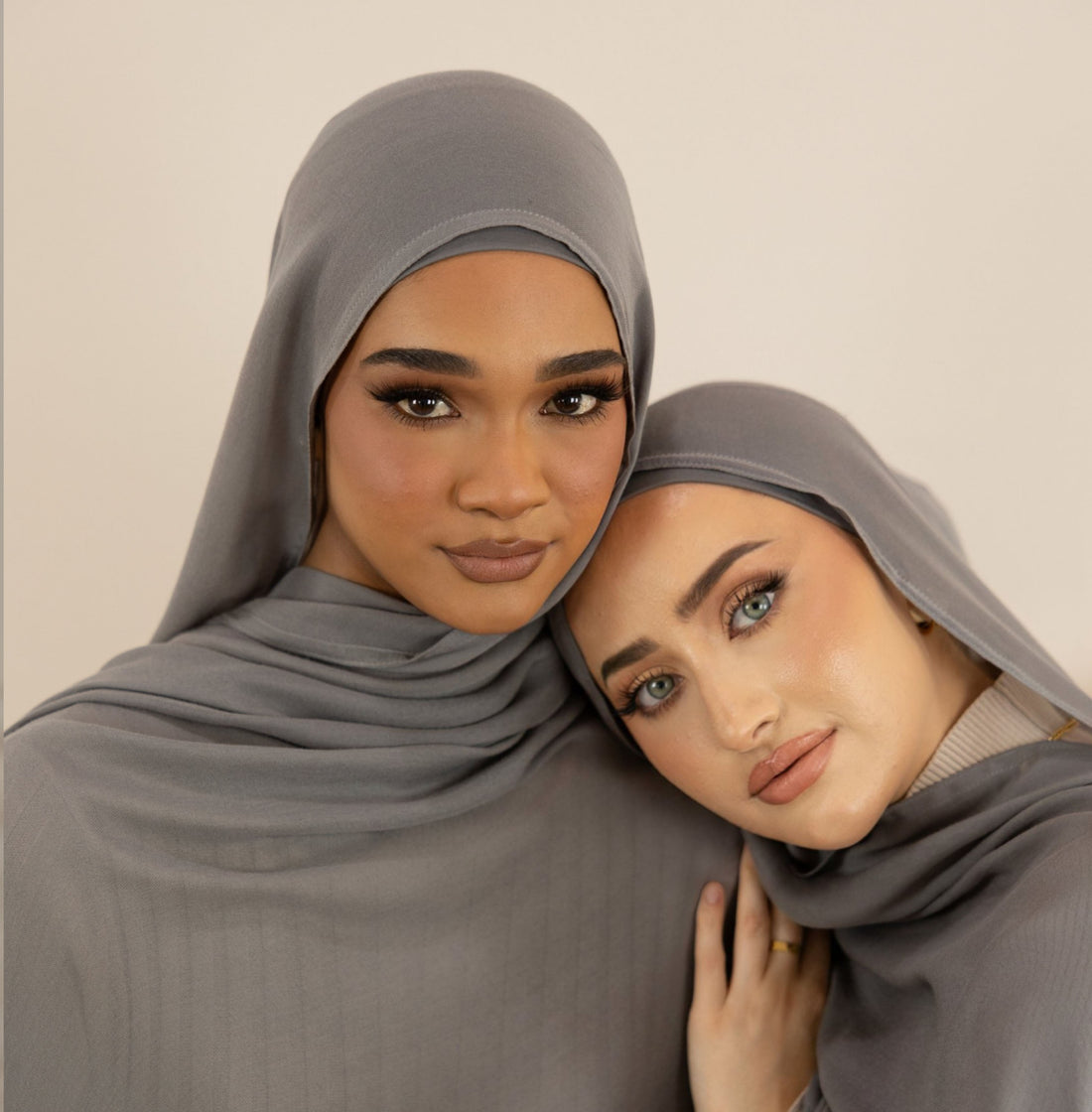 MODAL SHADOW under cap hijab set