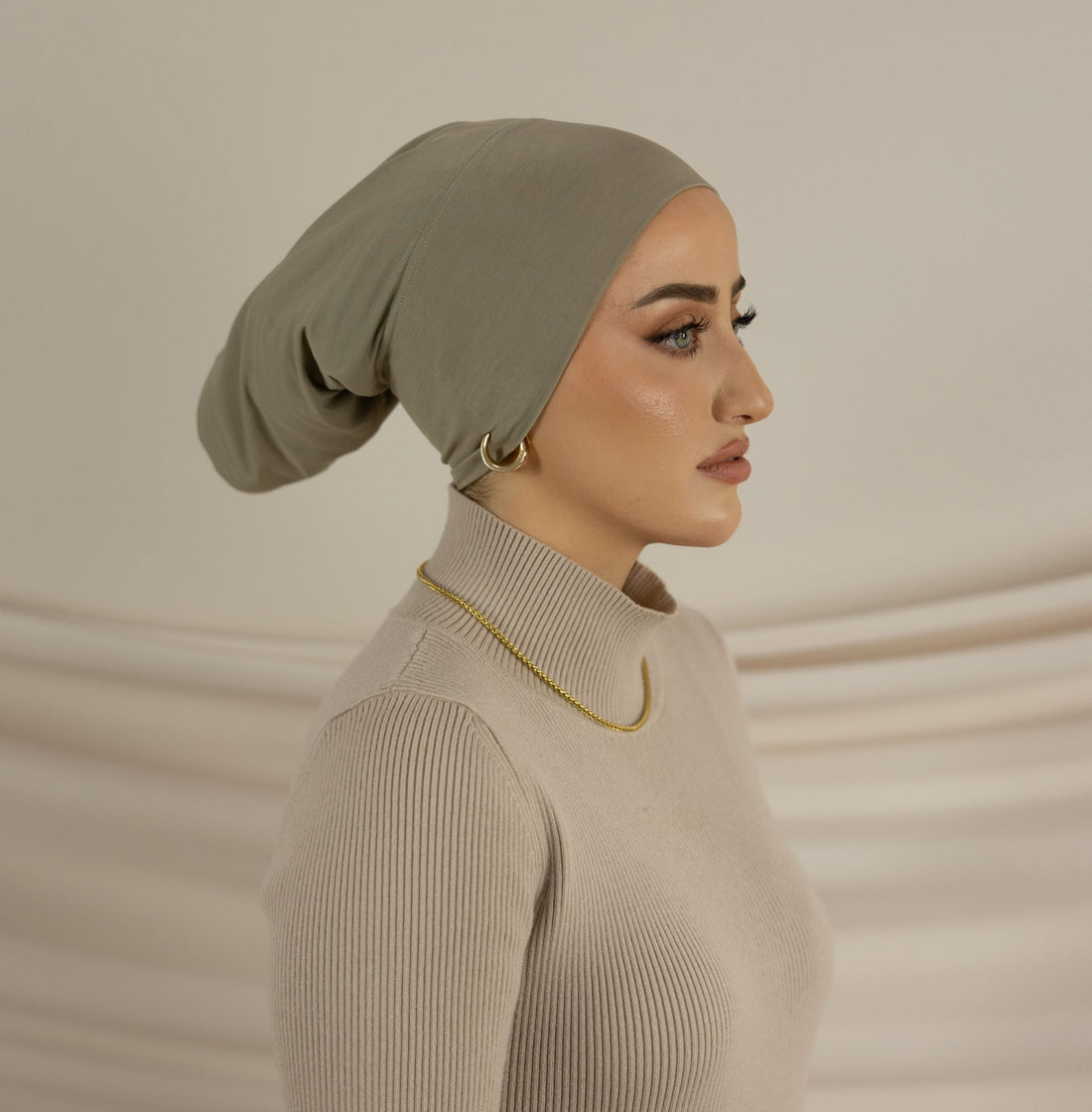 MODAL MOSS under cap hijab set