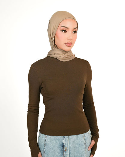 Essential Long Sleeve - Acorn
