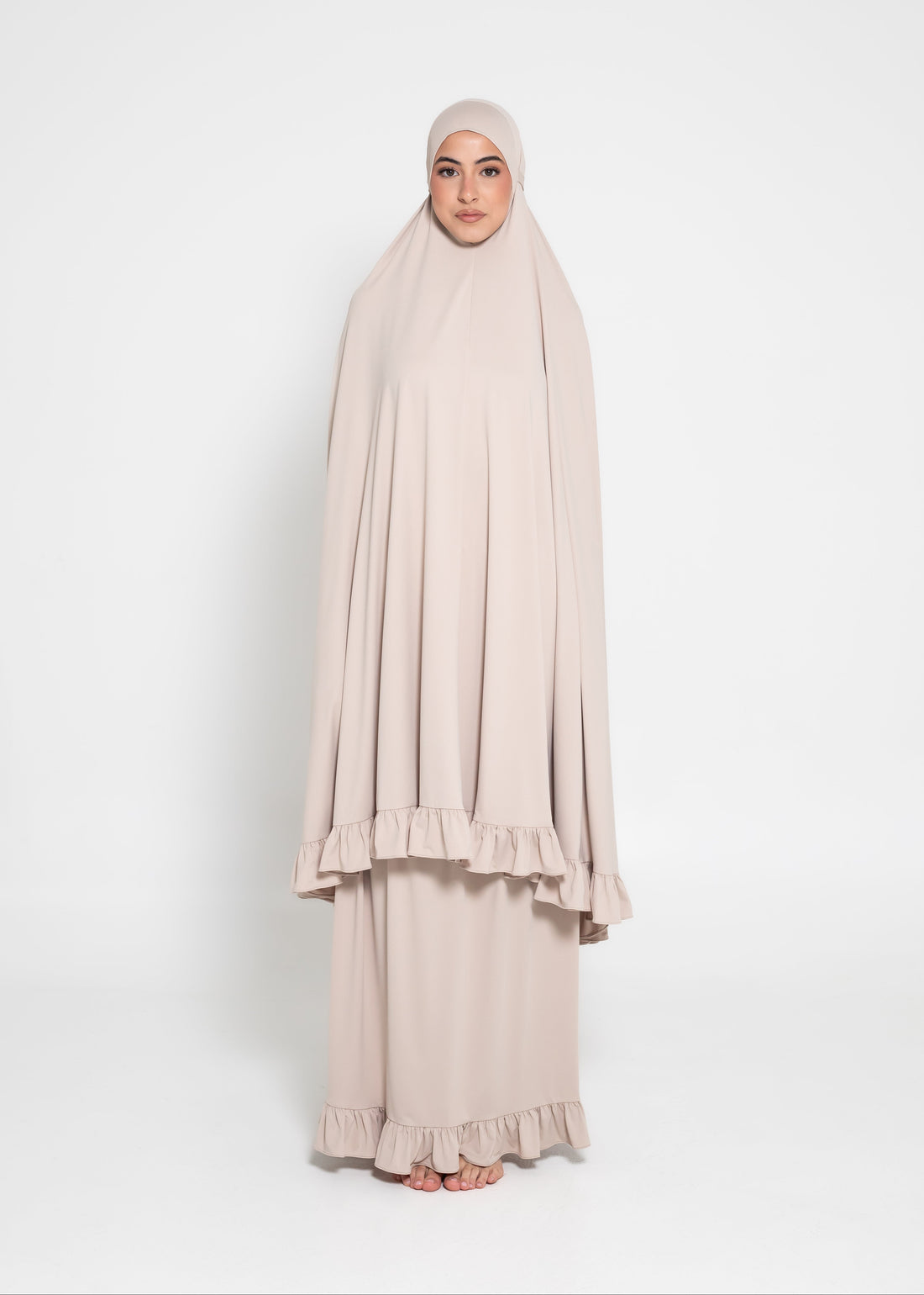 Selah Frill Set - Ecru