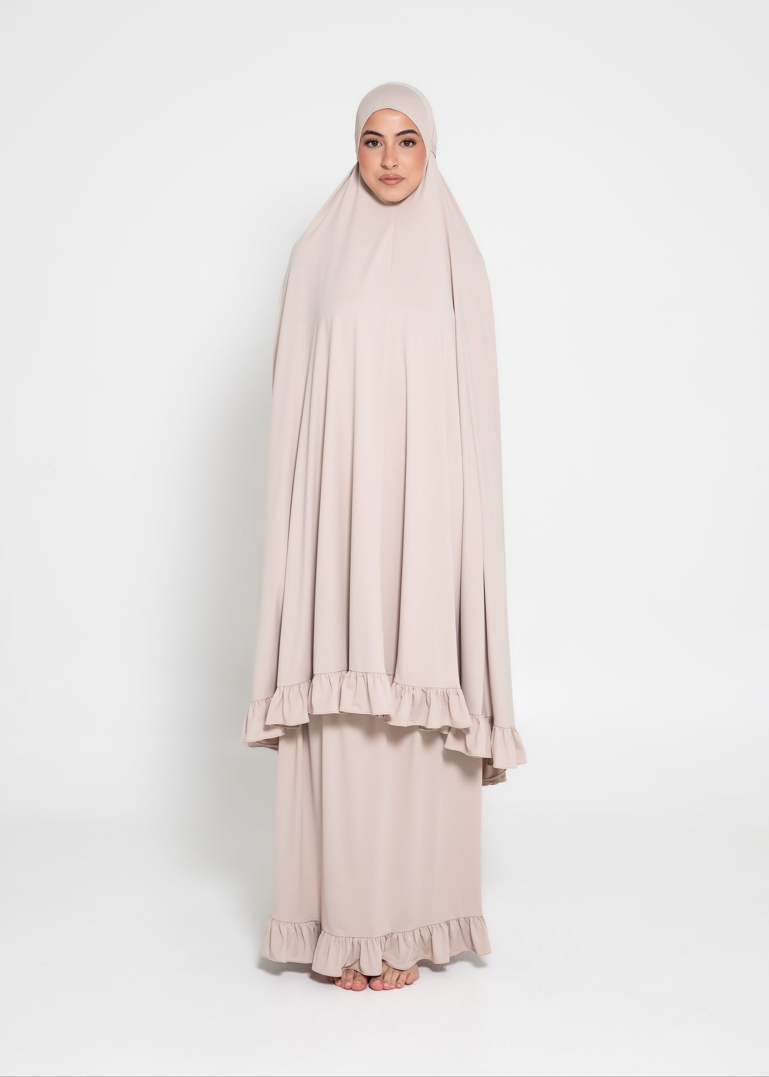 Selah Frill Set - Ecru