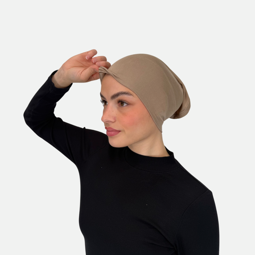 Teddy grip under cap