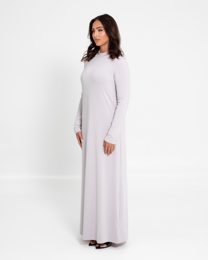 Asha Slip Dress - Pearl