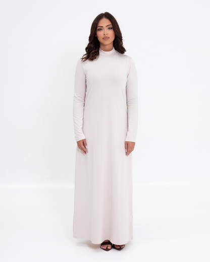 Asha Slip Dress - Salt