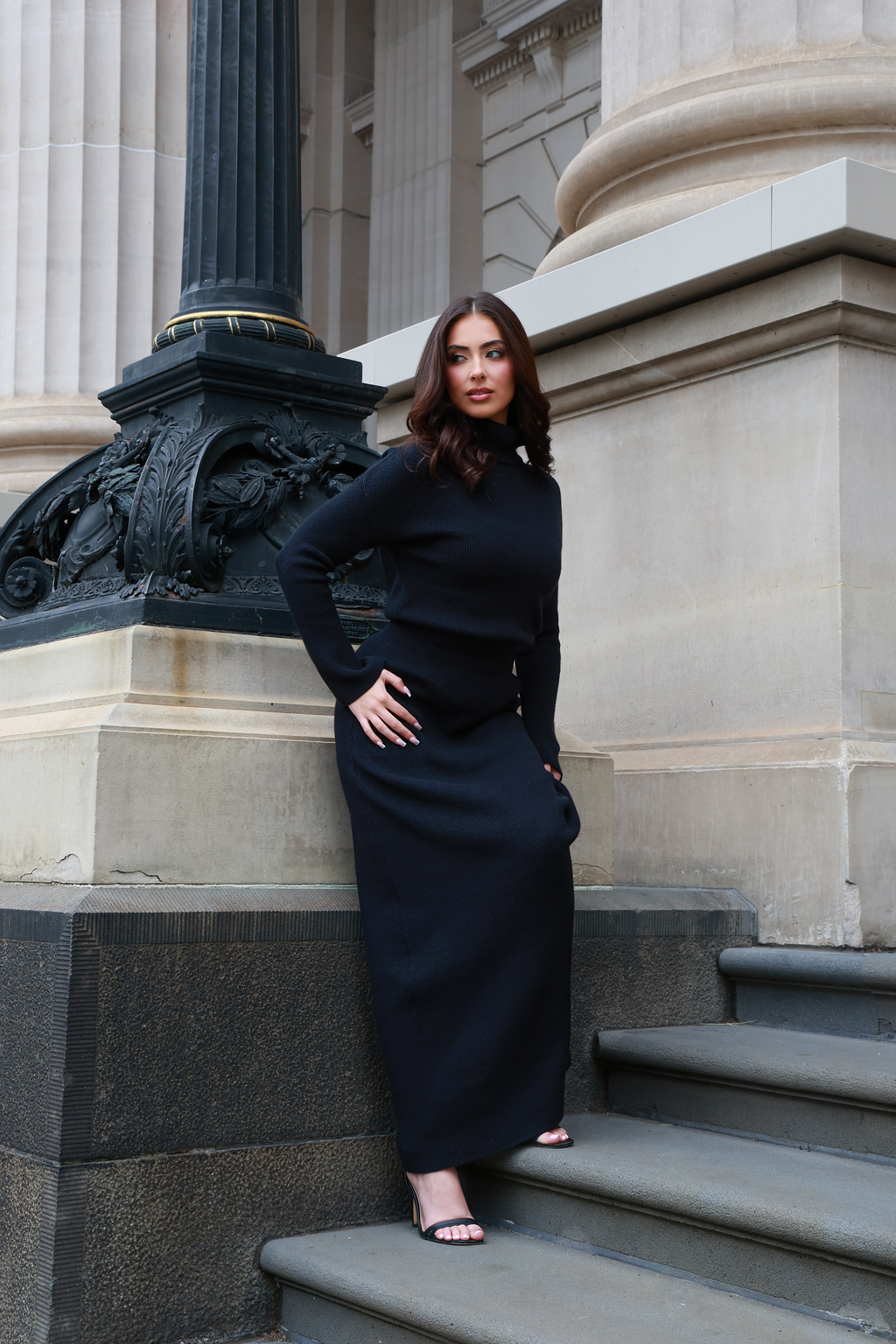 Nayreen Dress - Black