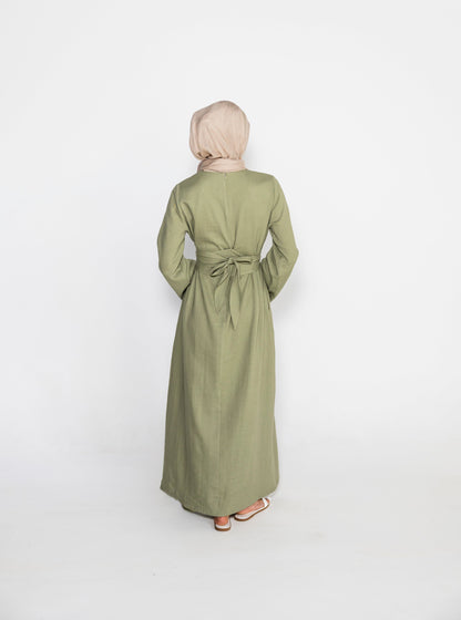 Solene Dress - Sage