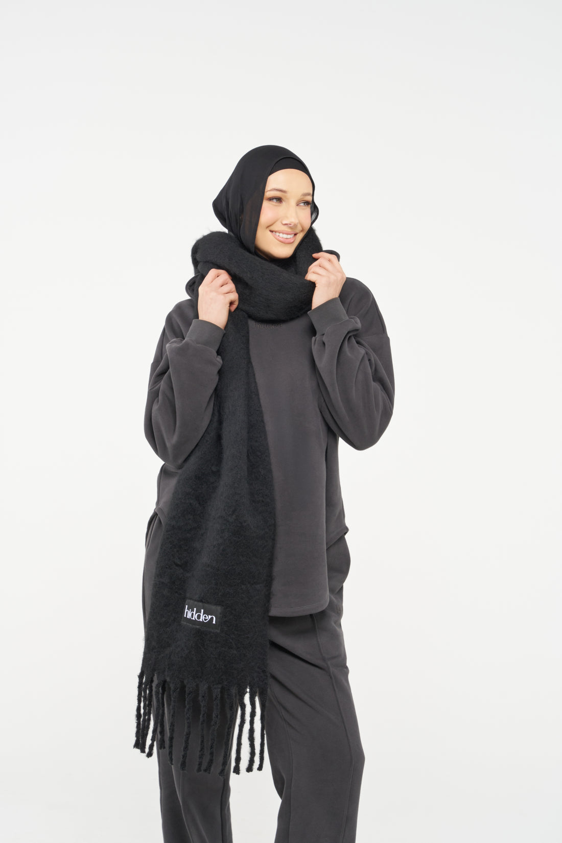 Neck Scarf - Black