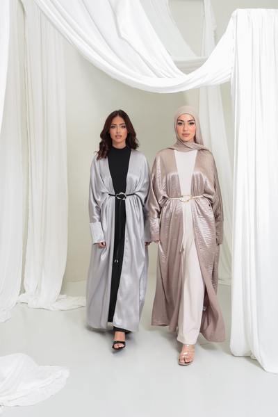 Alma Batwing Abaya - Desert Glow