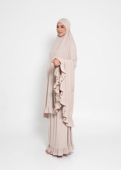 Selah Frill Set - Ecru