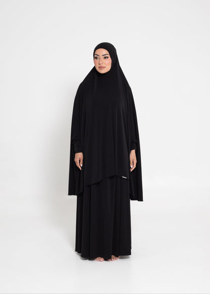 Alia Sleeve Jilbab - Midnight
