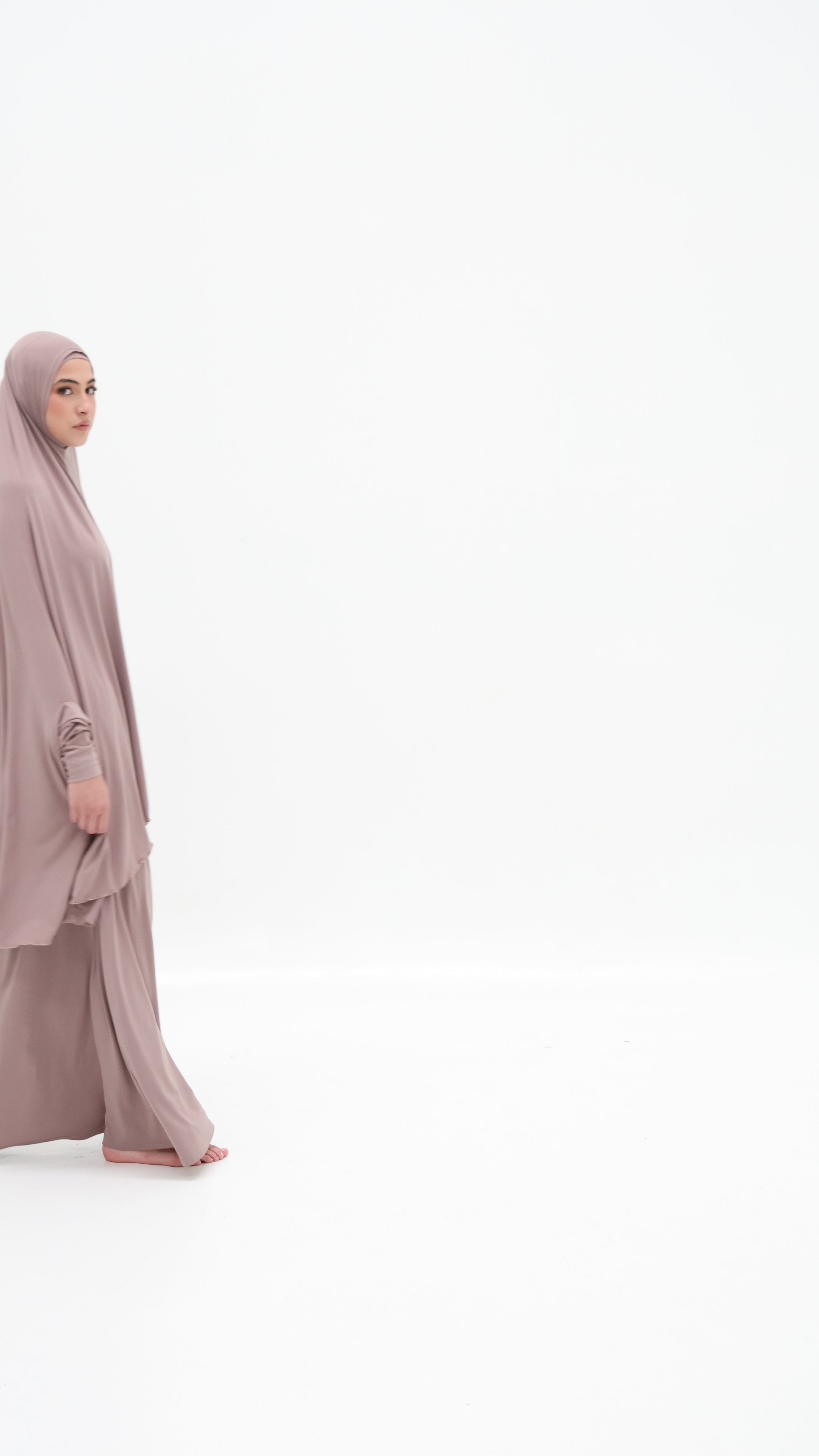 Alia Sleeve Jilbab - Spice