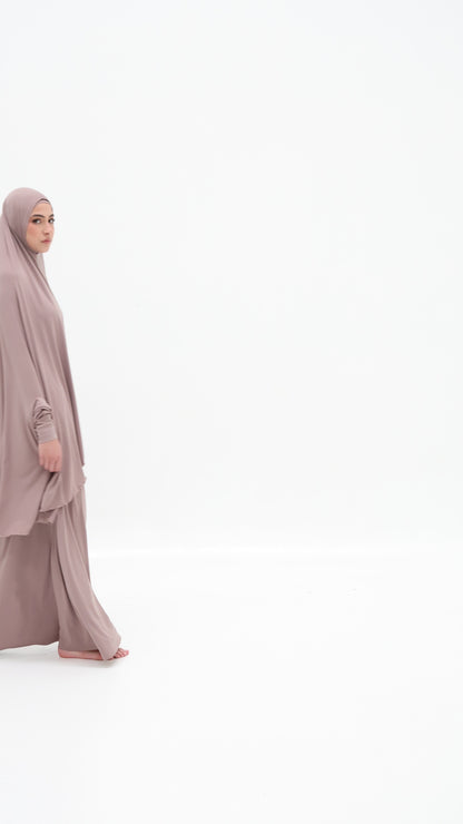 Alia Sleeve Jilbab - Spice