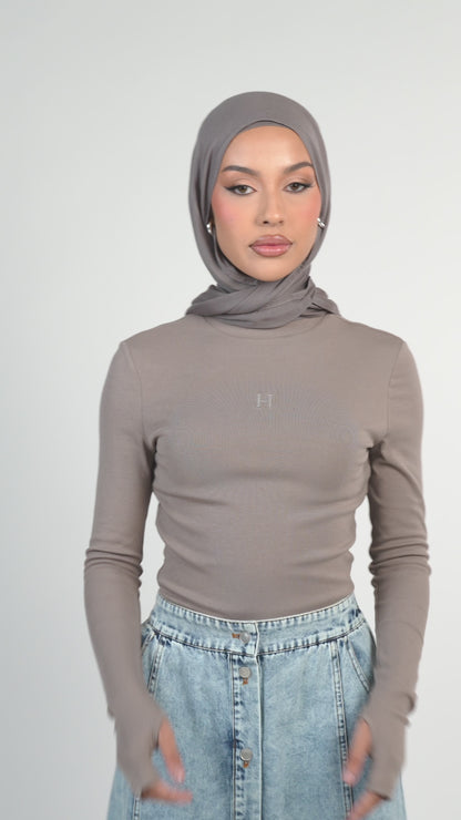 Essential Long Sleeve - Greige