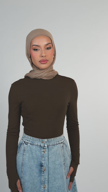 Essential Long Sleeve - Acorn