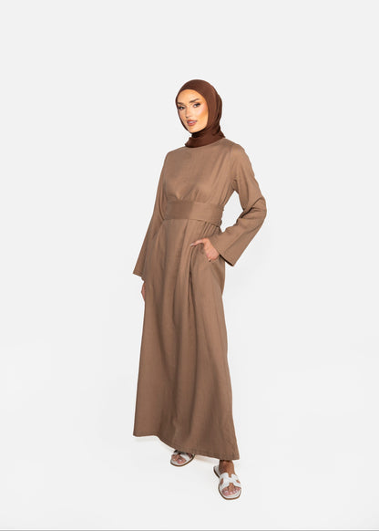 Solene Dress - Latte